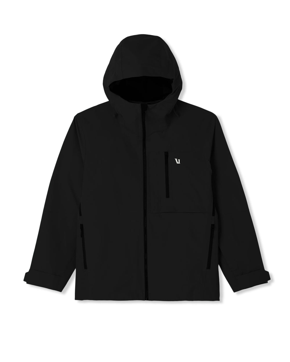 Vuori Taika Snow Shell Men's Black Ski/Board Jacket for Winter