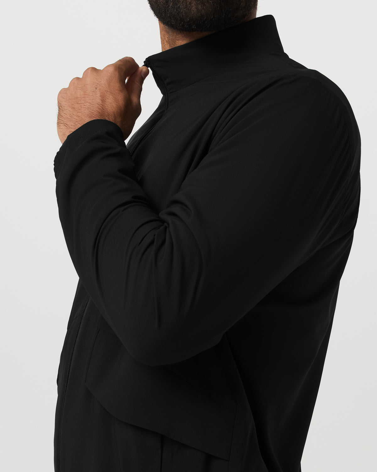 Vuori Octa Wind Shell Multi-Purpose Men's Black Jacket