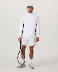 Vuori Fleet Jacket Men's White Color Block Jacket