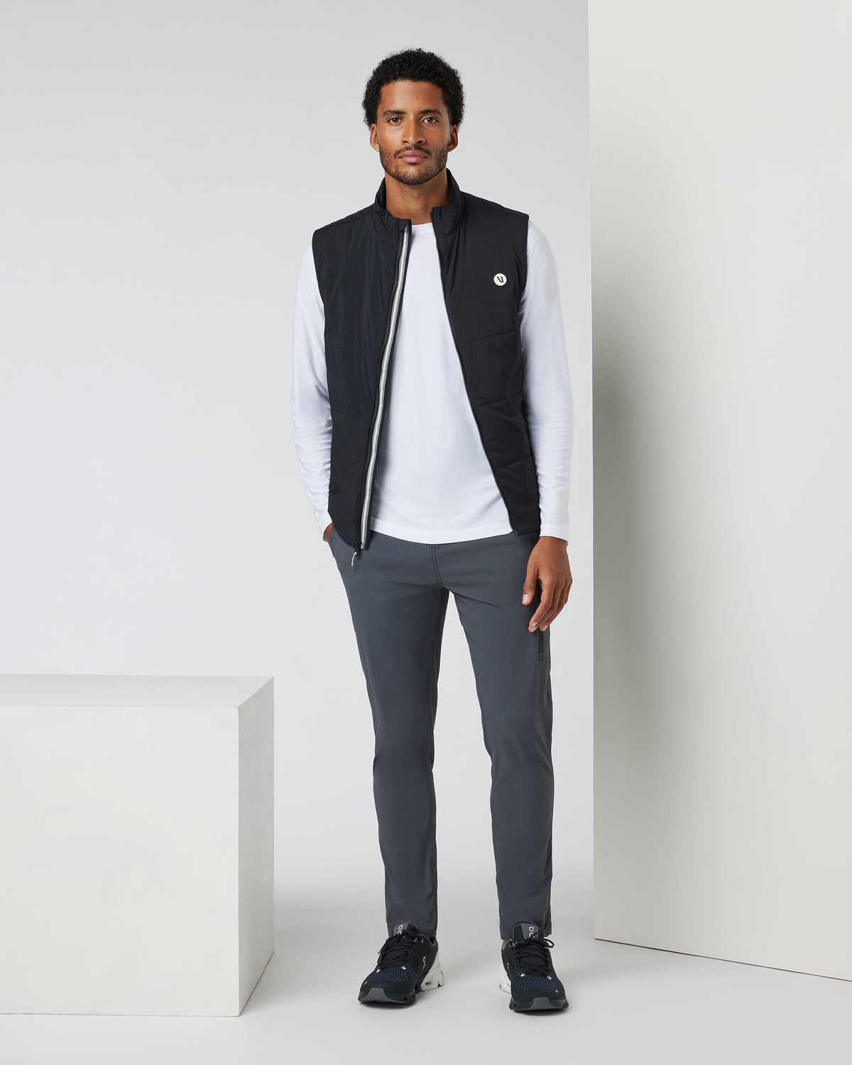 Vuori Echo Insulated Vest 2.0 Men's Black Vest