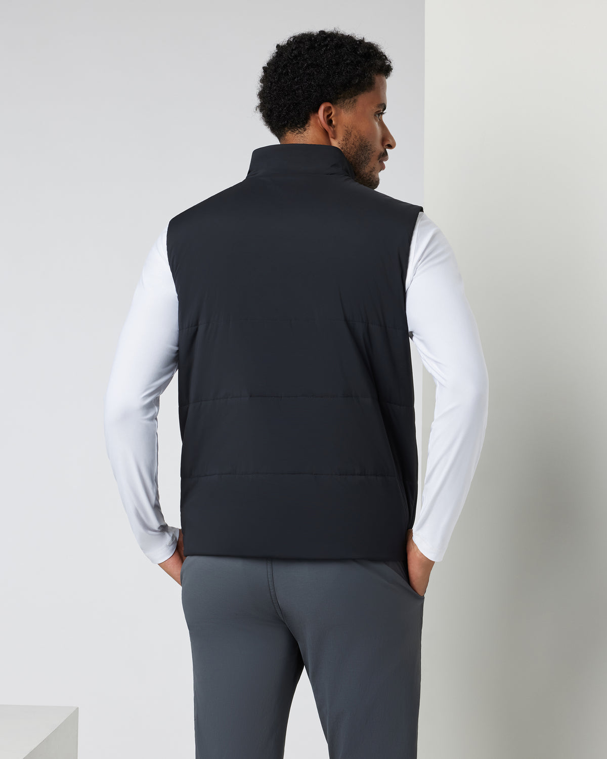 Vuori Echo Insulated Vest 2.0 Men's Black Vest