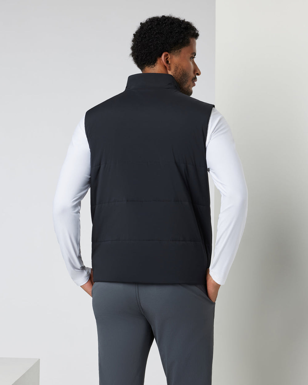 Vuori Echo Insulated Vest 2.0 Men's Black Vest