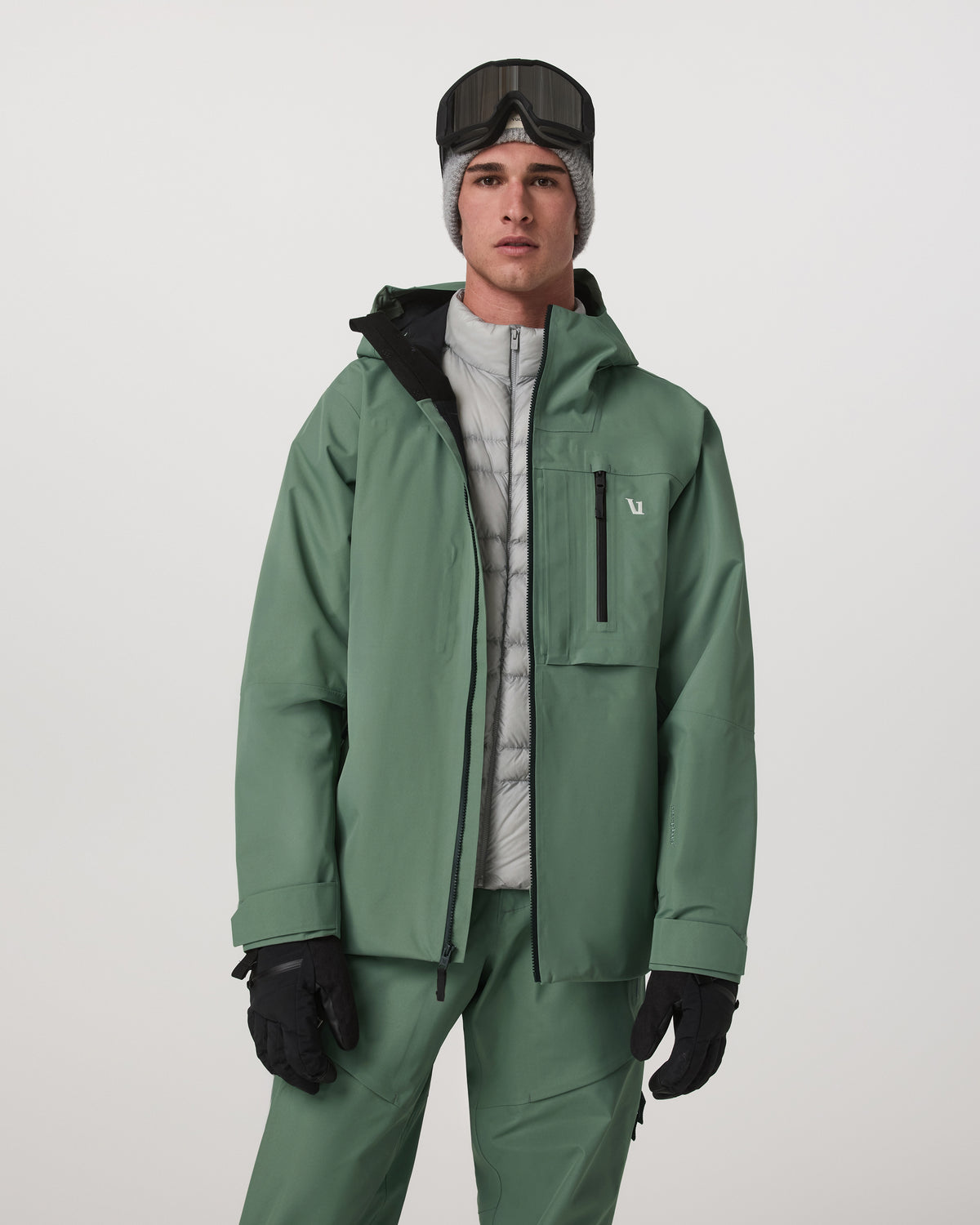 Vuori Taika Snow Shell Men's Sea Pine Ski/Board Jacket