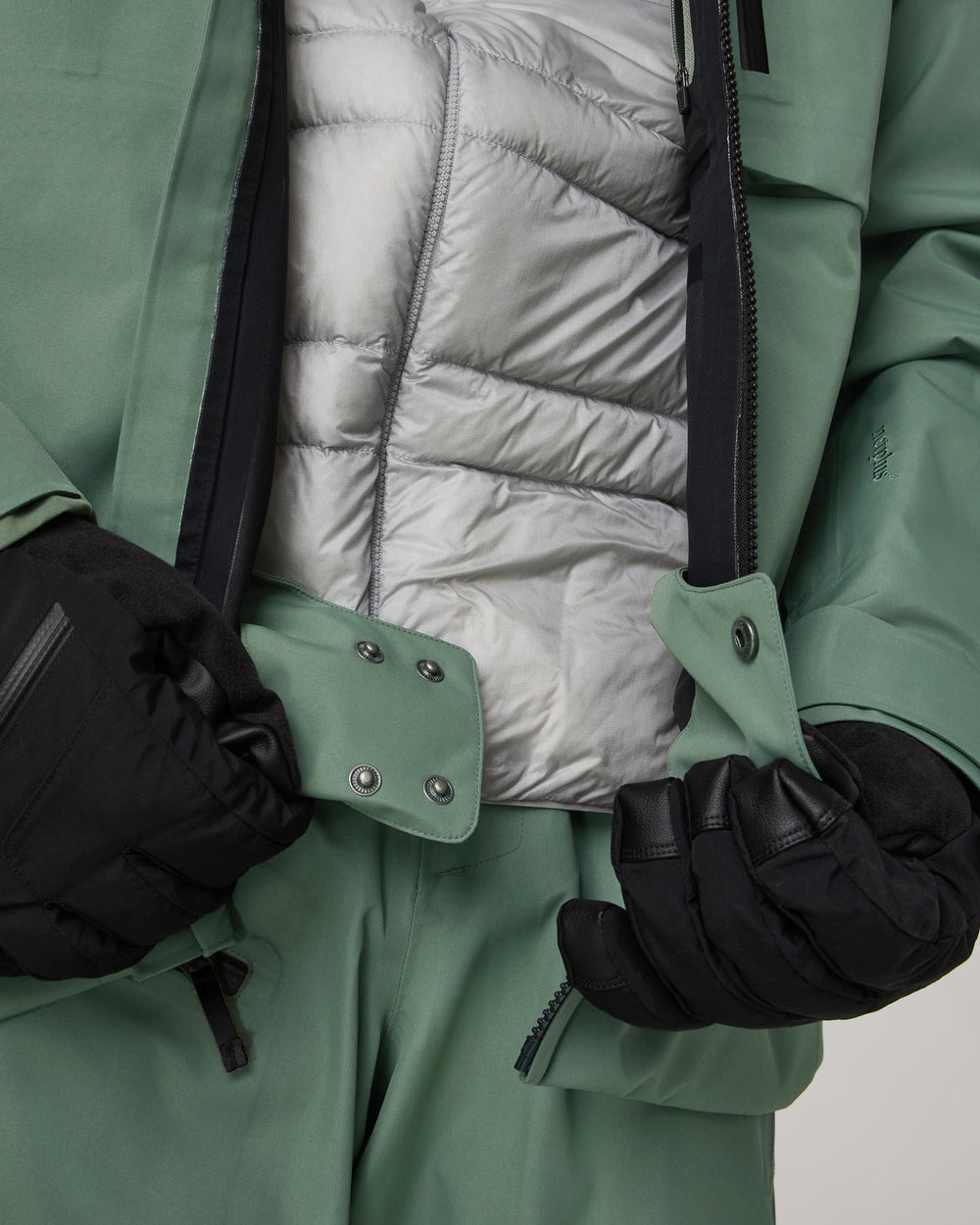 Vuori Taika Snow Shell Men's Sea Pine Ski/Board Jacket