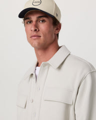 Vuori Seaside Shirt Jacket Men's Salt Lifestyle Jacket