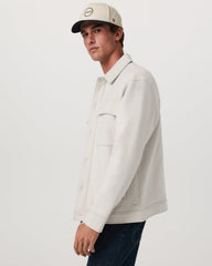 Vuori Seaside Shirt Jacket Men's Salt Lifestyle Jacket