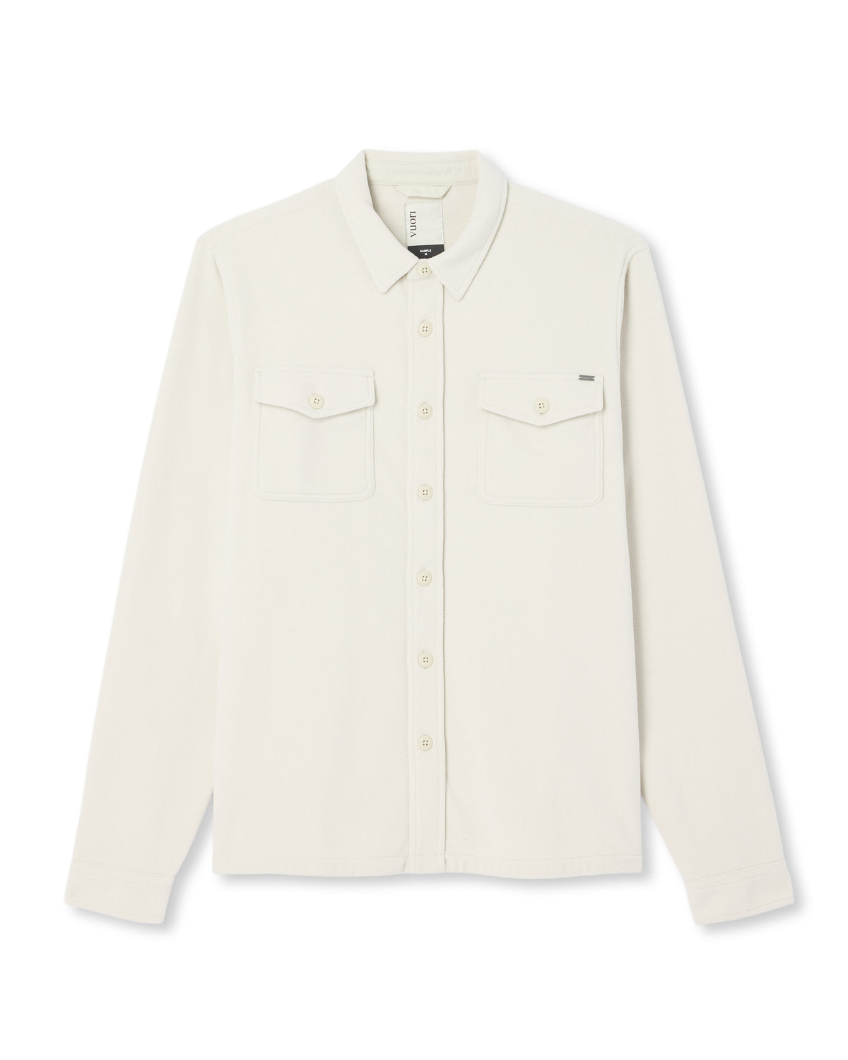 Vuori Aspen Shirt Jacket Men's Mushroom Fleece Shirt Jacket