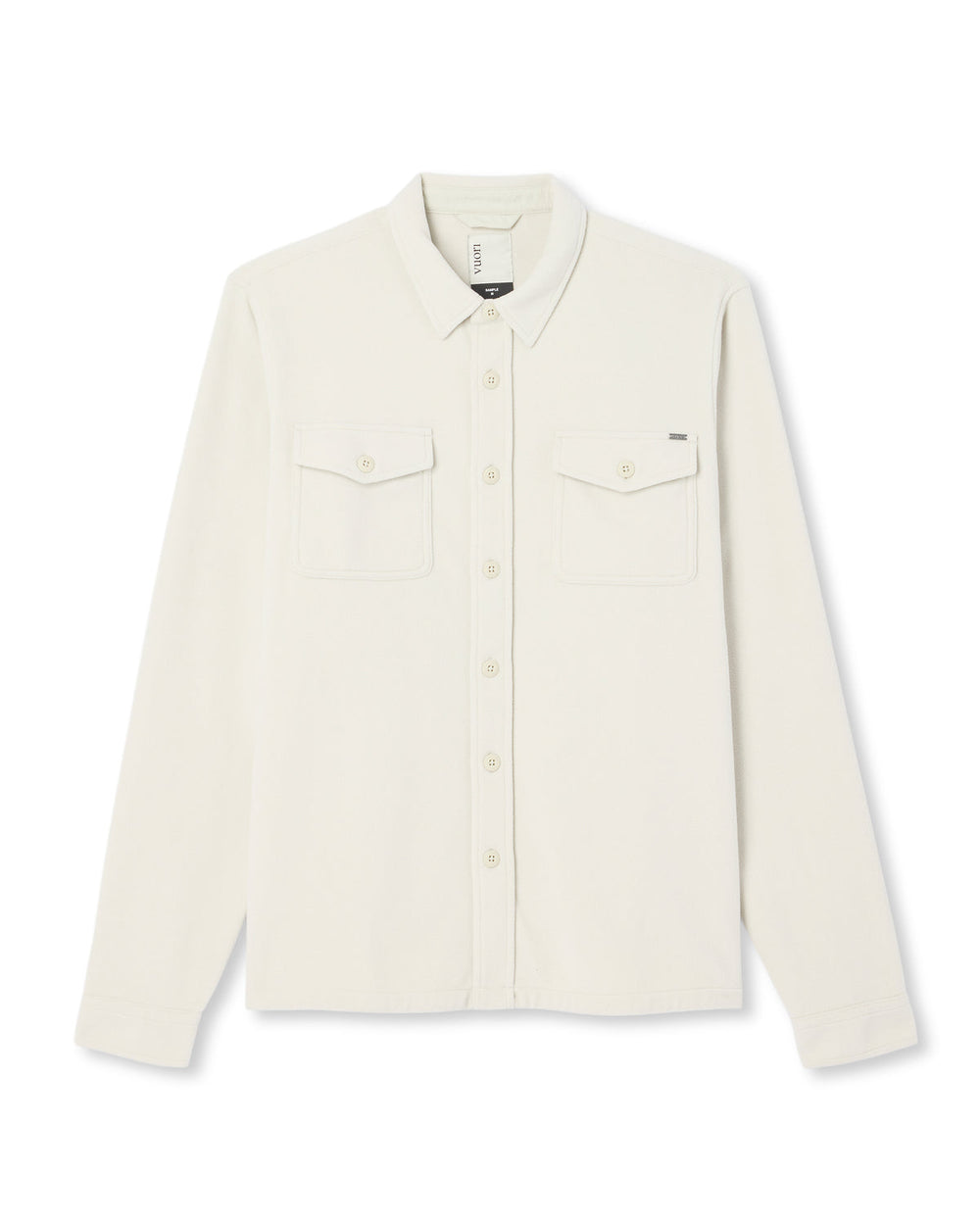 Vuori Aspen Shirt Jacket Men's Mushroom Fleece Shirt Jacket