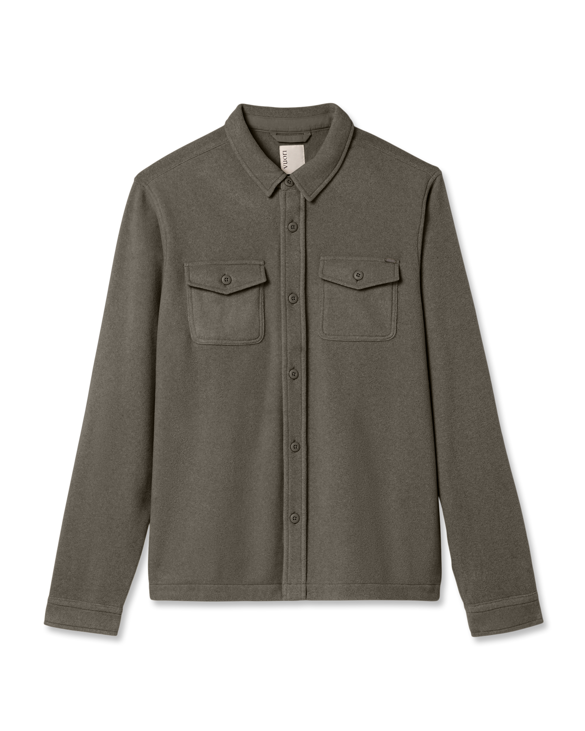 Vuori Aspen Shirt Jacket Men's Root Fleece Shirt Jacket