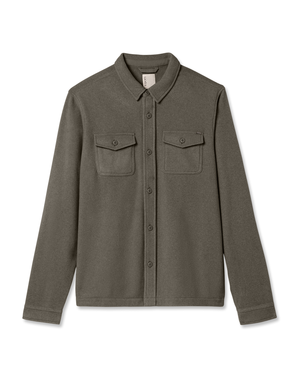 Vuori Aspen Shirt Jacket Men's Root Fleece Shirt Jacket