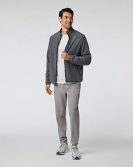 Vuori Aspen Full Zip Jacket Dark Pewter Fleece Jacket