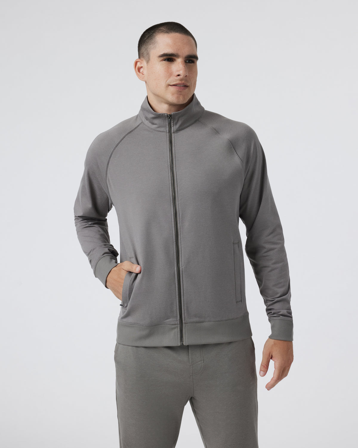 Vuori Coronado Novelty Full Zip Men's Dolomite Jacket