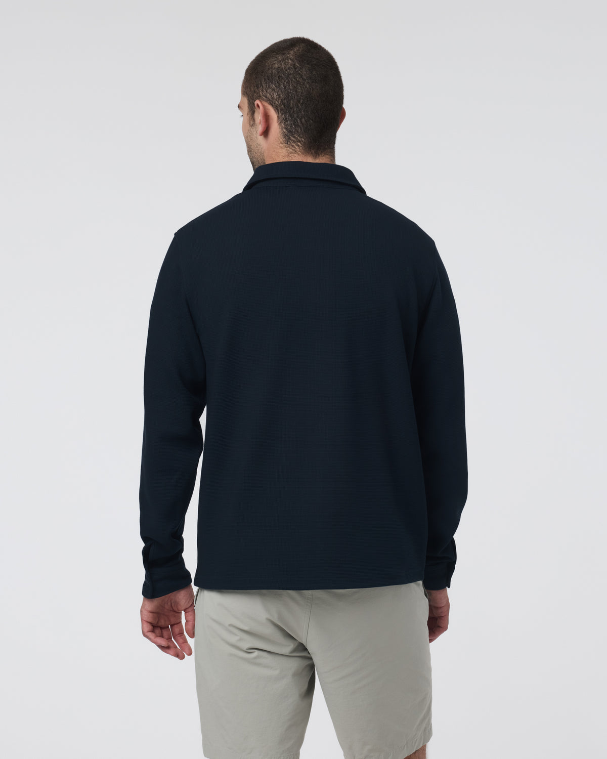 Vuori Waffle Shirt Jacket Ink