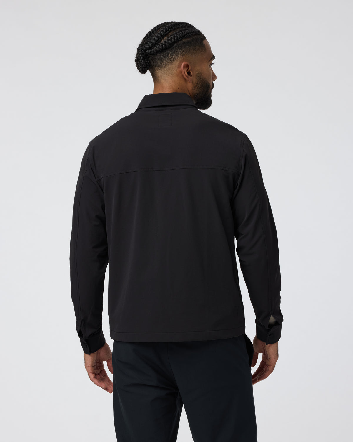 Vuori Lawson Tech Shirt Jacket Black