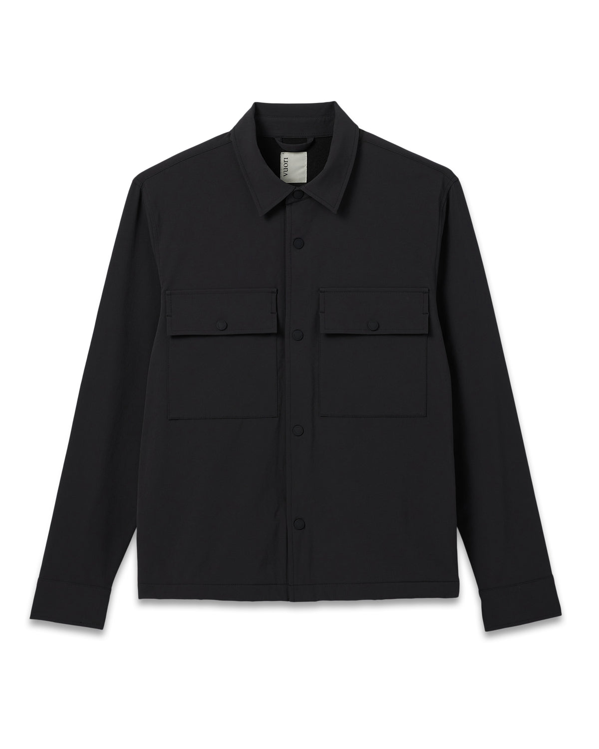 Vuori Lawson Tech Shirt Jacket Black