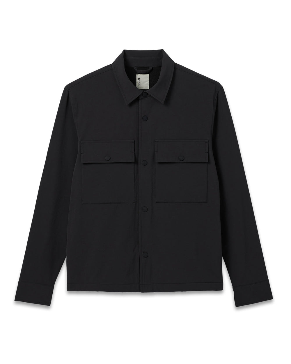 Vuori Lawson Tech Shirt Jacket Black
