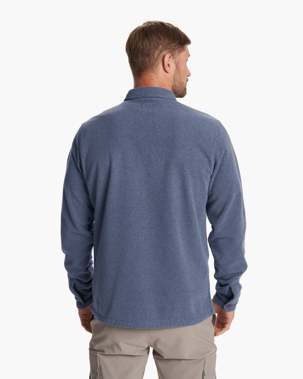 Vuori Aspen Shirt Jacket Azure Heather