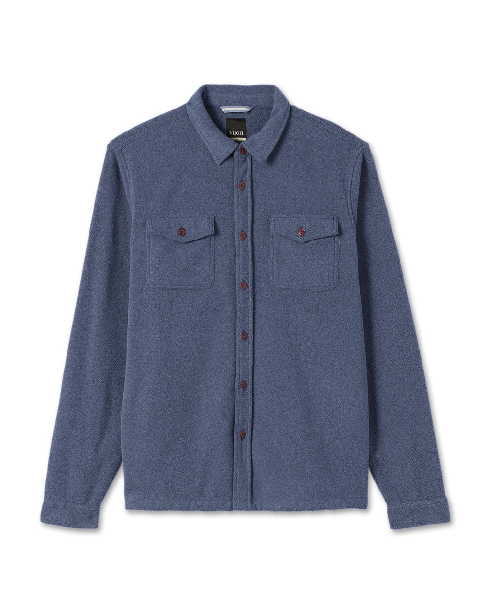 Vuori Aspen Shirt Jacket Azure Heather