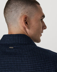 Vuori Ridge Natural Shirt Jacket Men's Navy Button-Up Jacket