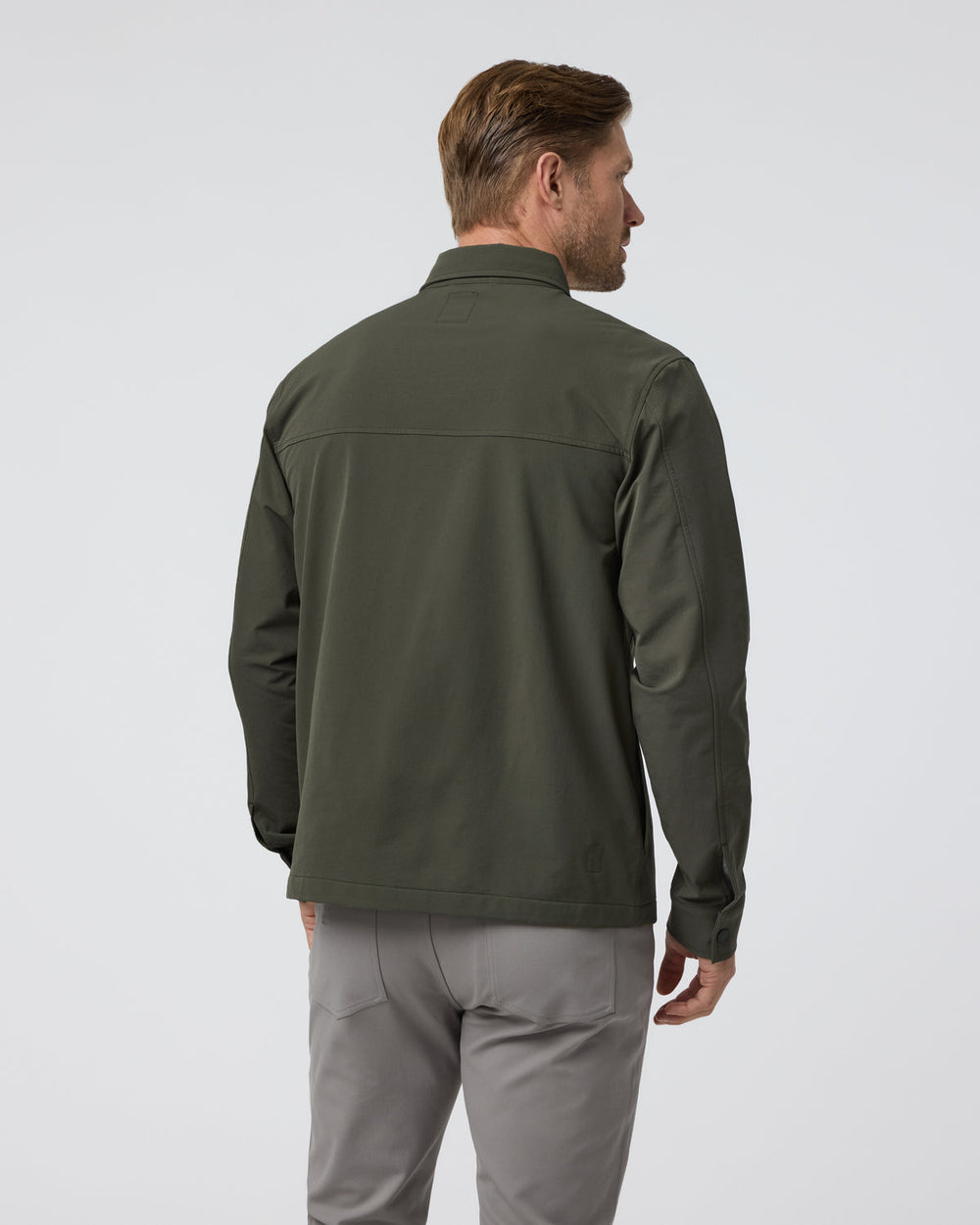 Vuori Lawson Tech Shirt Jacket Oregano