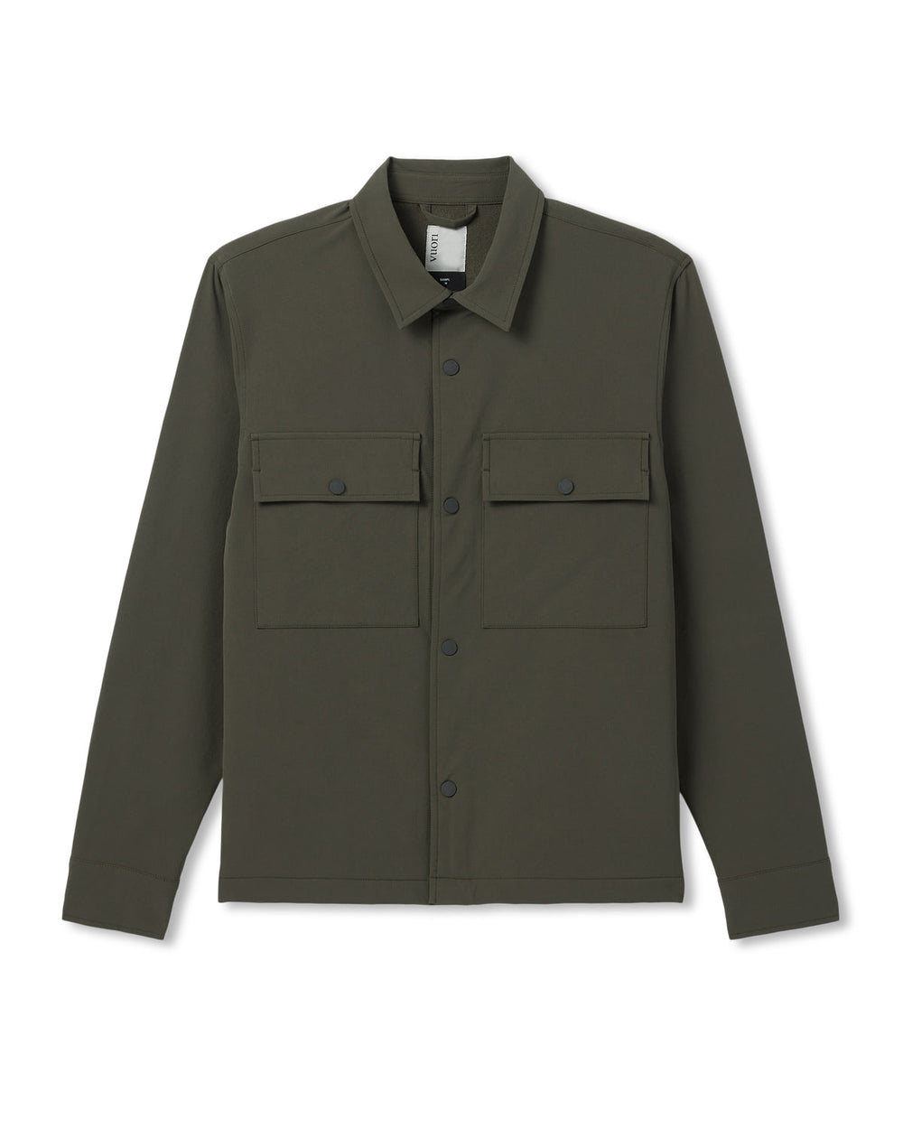 Vuori Lawson Tech Shirt Jacket Oregano