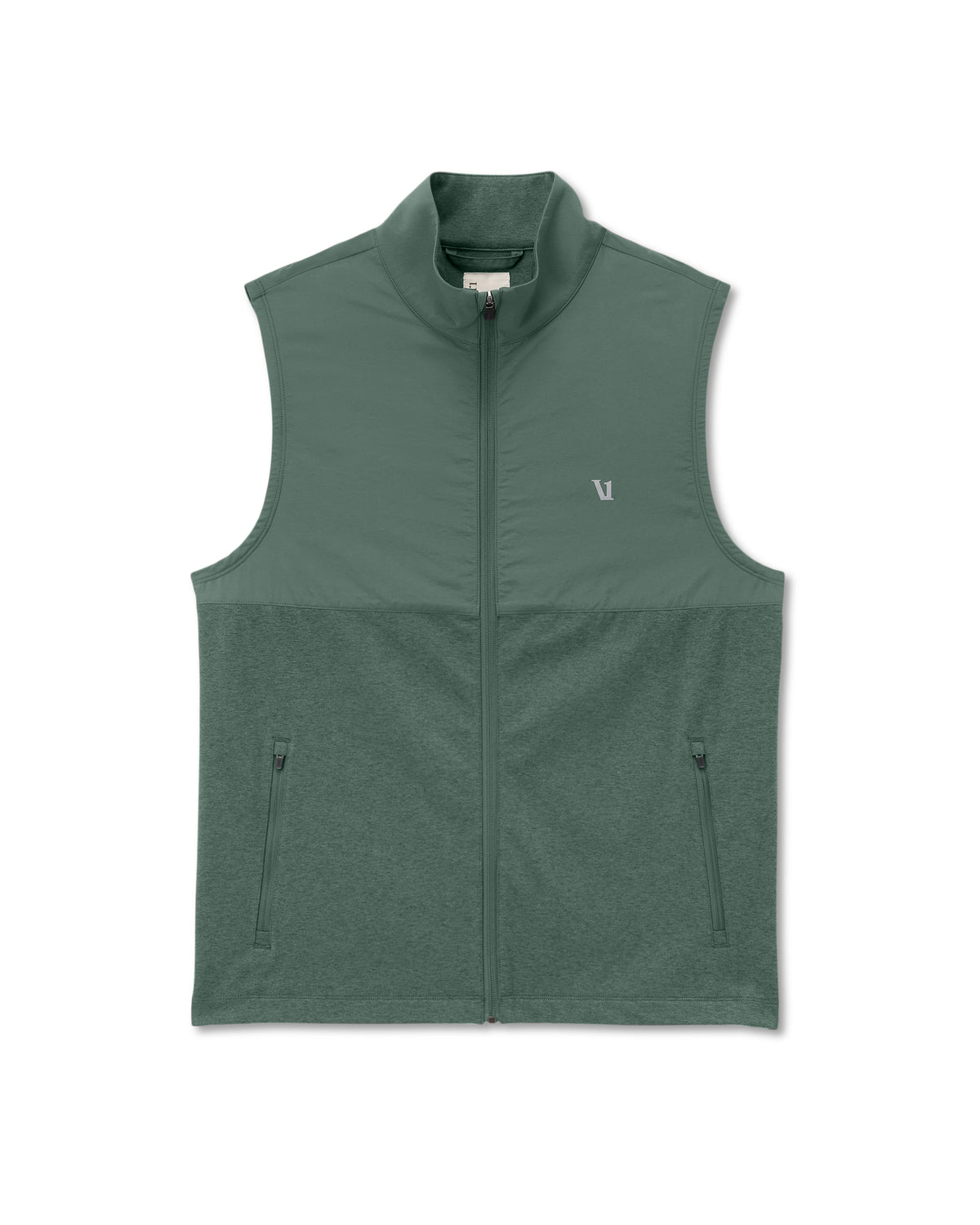 Vuori Sunday Element Vest Men's Agate Green Heather Vest
