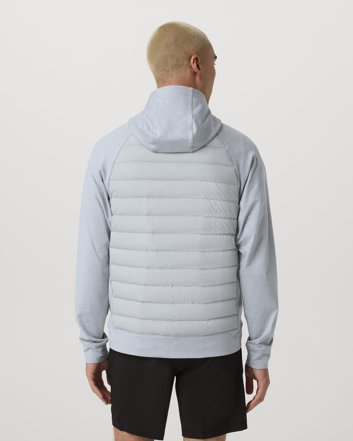Vuori Steadfast Insulated Hybrid Men's Sea Fog Jacket