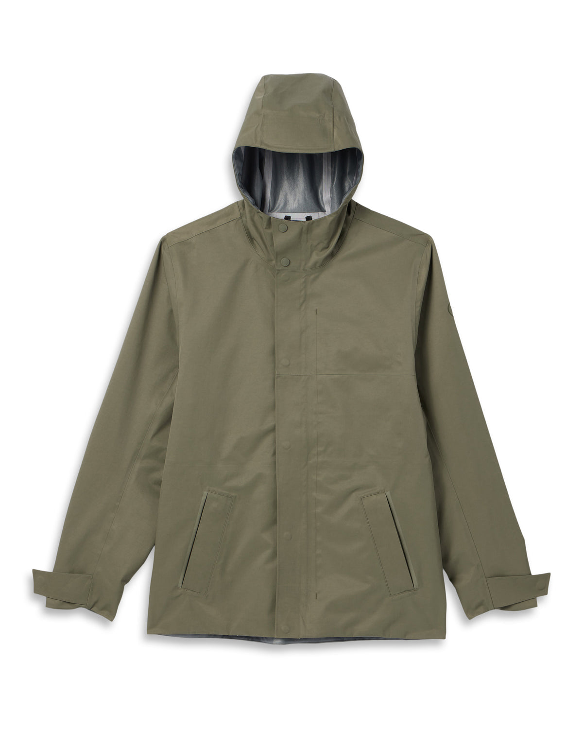 Vuori Tuuli Rain Jacket Men's Dark Metal Waterproof Jacket