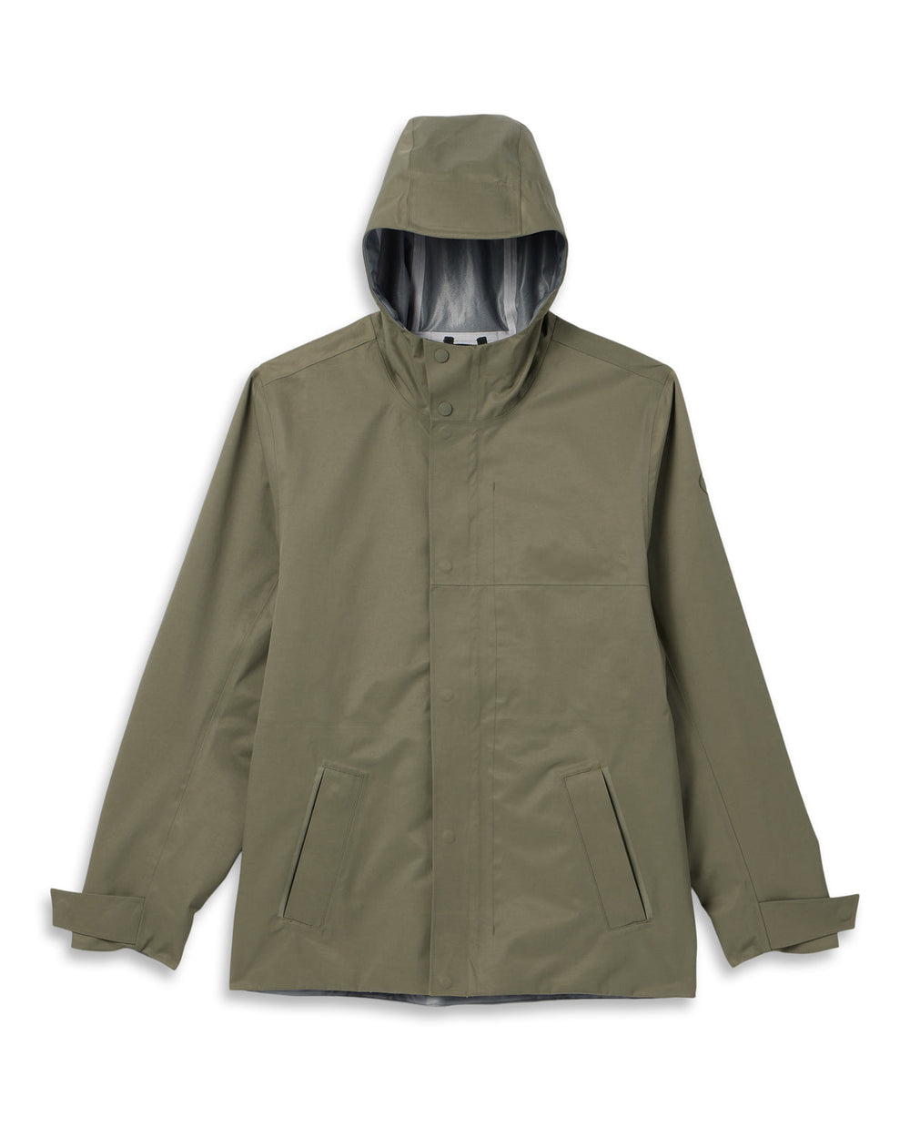 Vuori Tuuli Rain Jacket Men's Dark Metal Waterproof Jacket
