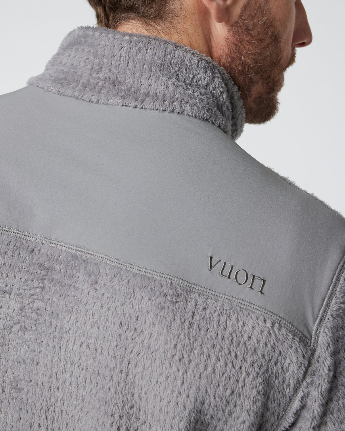 Vuori Fairfield Full Zip Jacket Shiitake Fleece Jacket