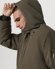 Vuori Bering Down Parka Warm Men's Oregano Jacket