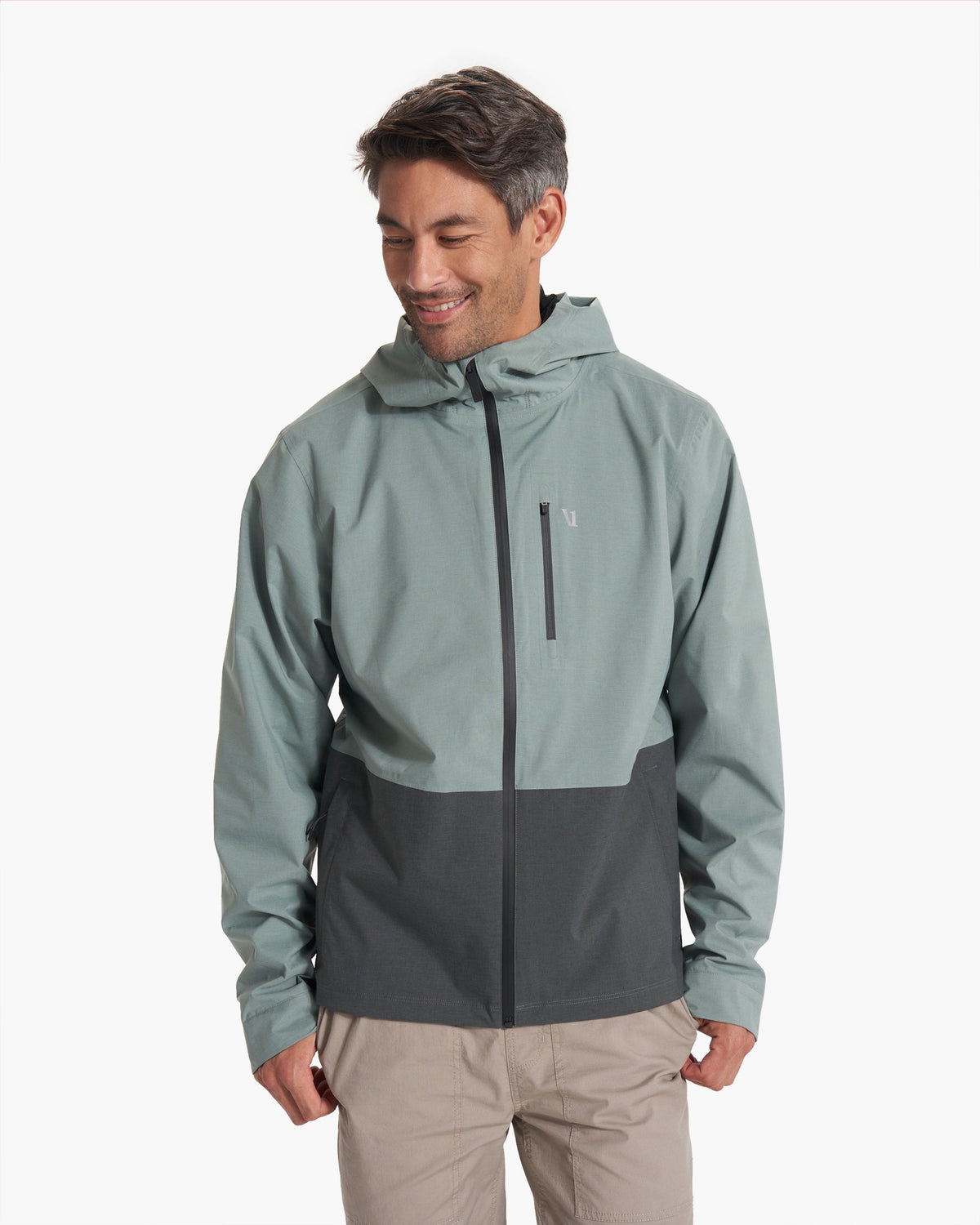 Vuori Oahu Rain Jacket Men's Stormy Lightweight Jacket