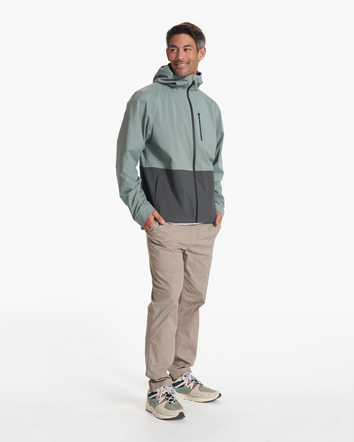 Vuori Oahu Rain Jacket Men's Stormy Lightweight Jacket
