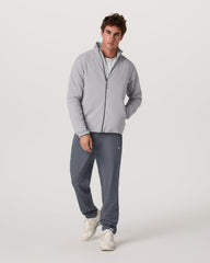 Vuori Malin Hybrid Jacket Men's Classic Fit Sea Fog Jacket
