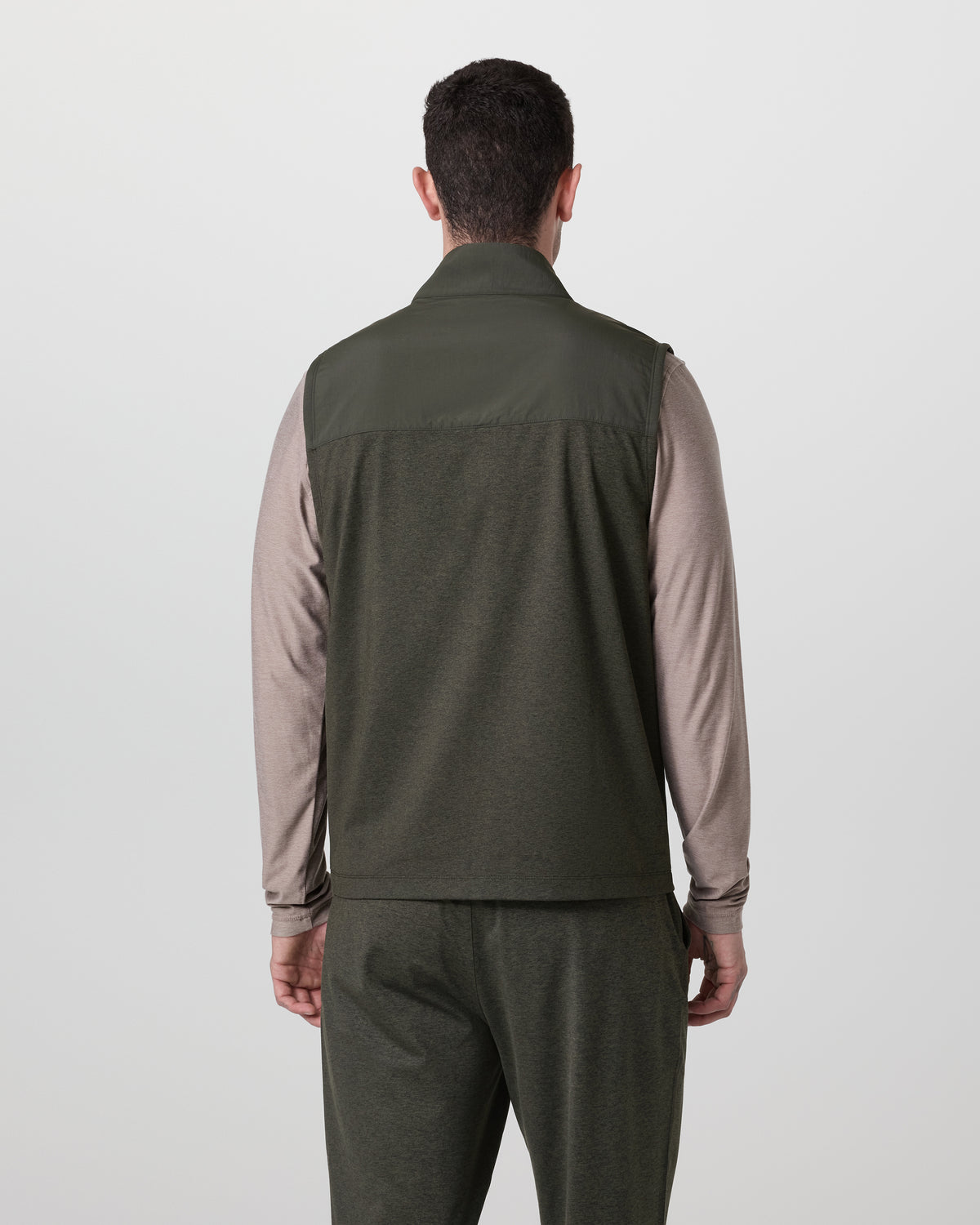 Vuori Sunday Element Vest Men's Kale Heather Vest