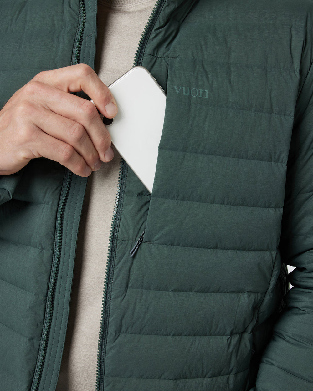 Vuori Steadfast Insulated Full Zip Jacket Aspen