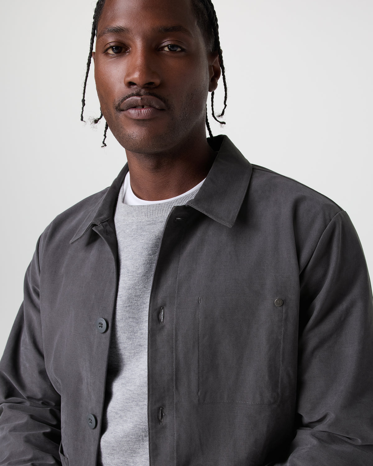 Vuori Timor Chore Jacket Charcoal
