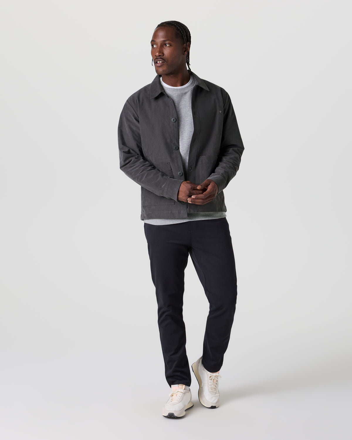 Vuori Timor Chore Jacket Charcoal
