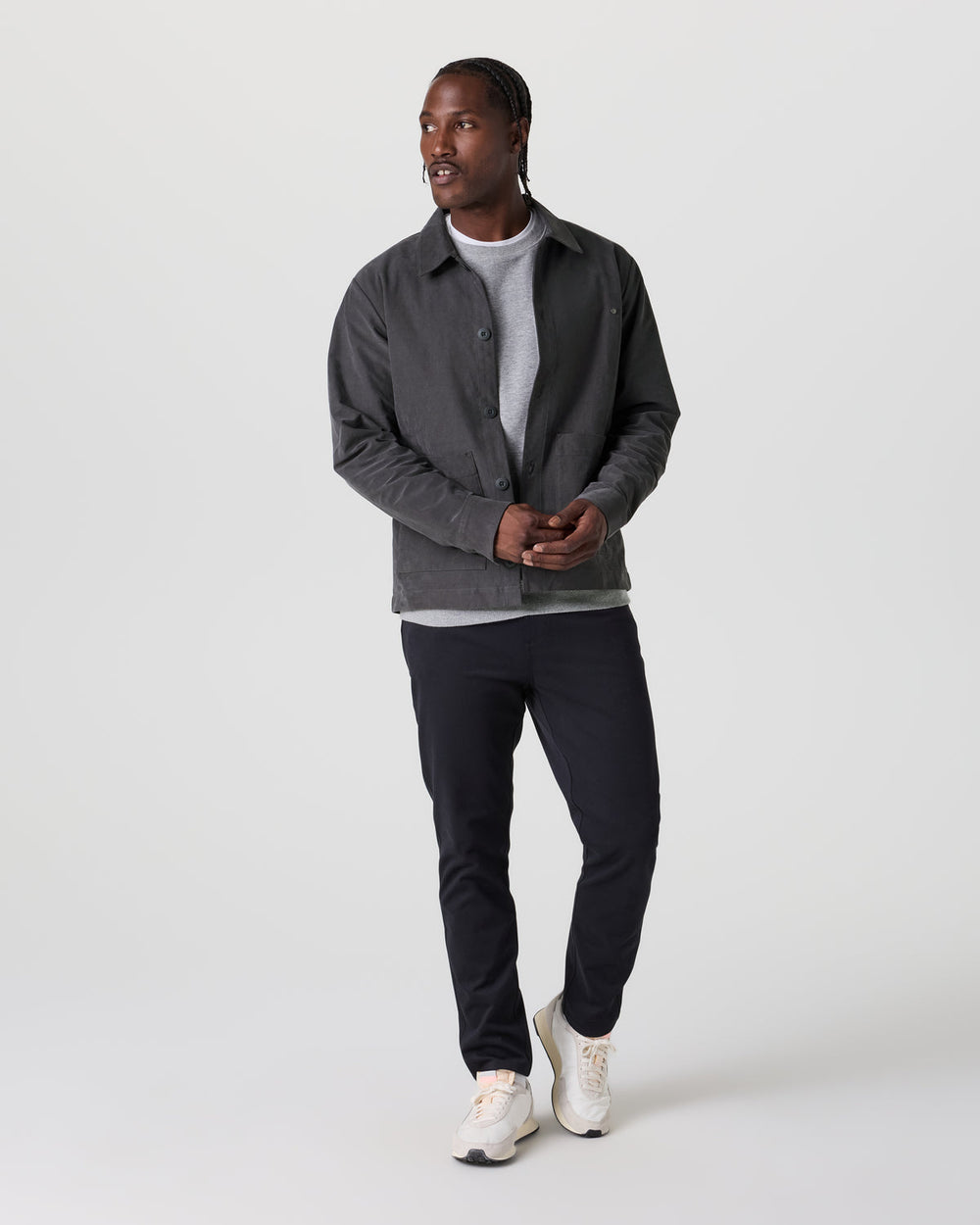 Vuori Timor Chore Jacket Charcoal