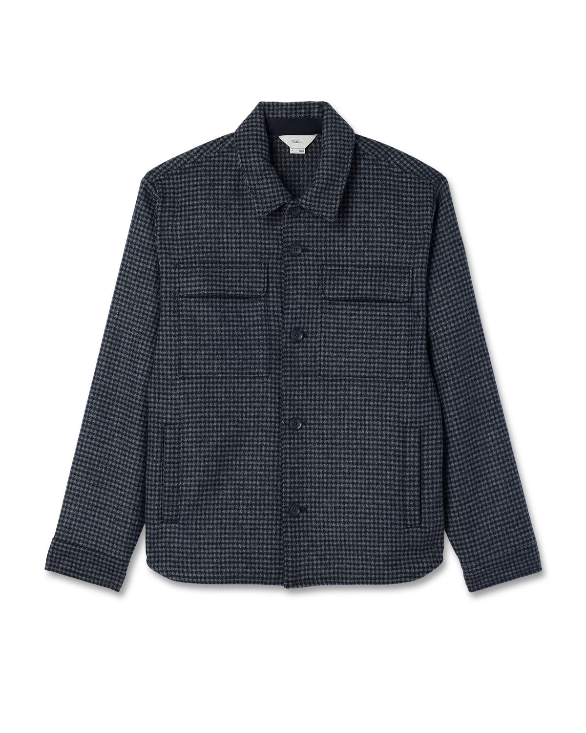 Vuori Ridge Natural Shirt Jacket Men's Grey Button-Up Jacket