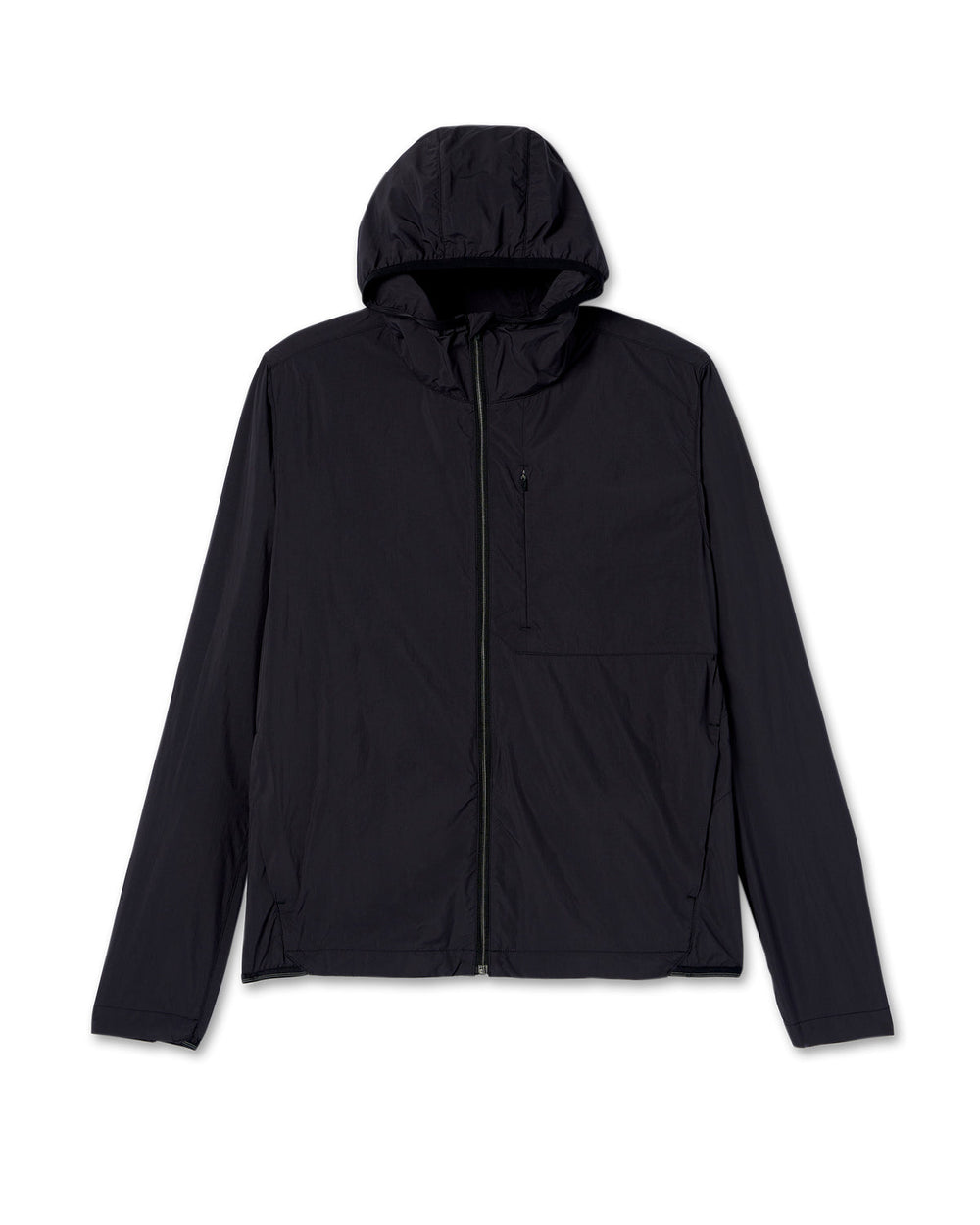 Vuori Ronan Packable Jacket Black Water Repellent Jacket