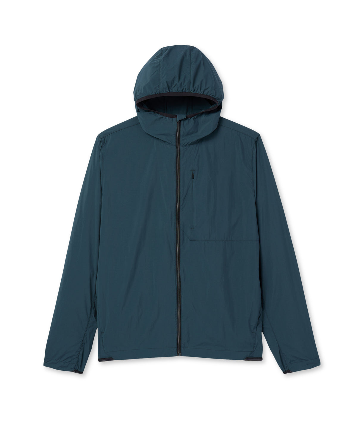 Vuori Ronan Packable Jacket Deep Sea French Terry Shirt