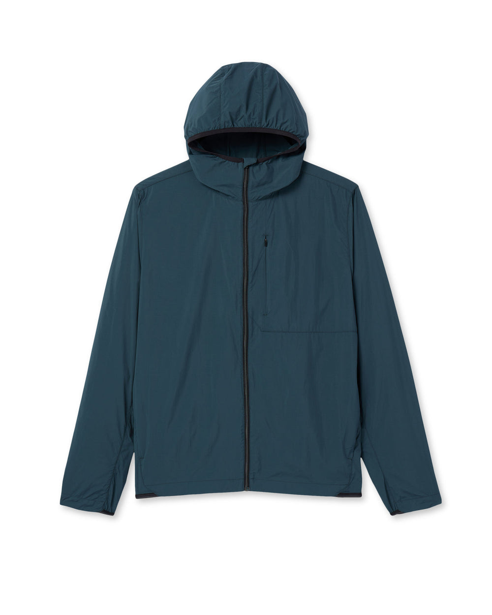 Vuori Ronan Packable Jacket Deep Sea French Terry Shirt