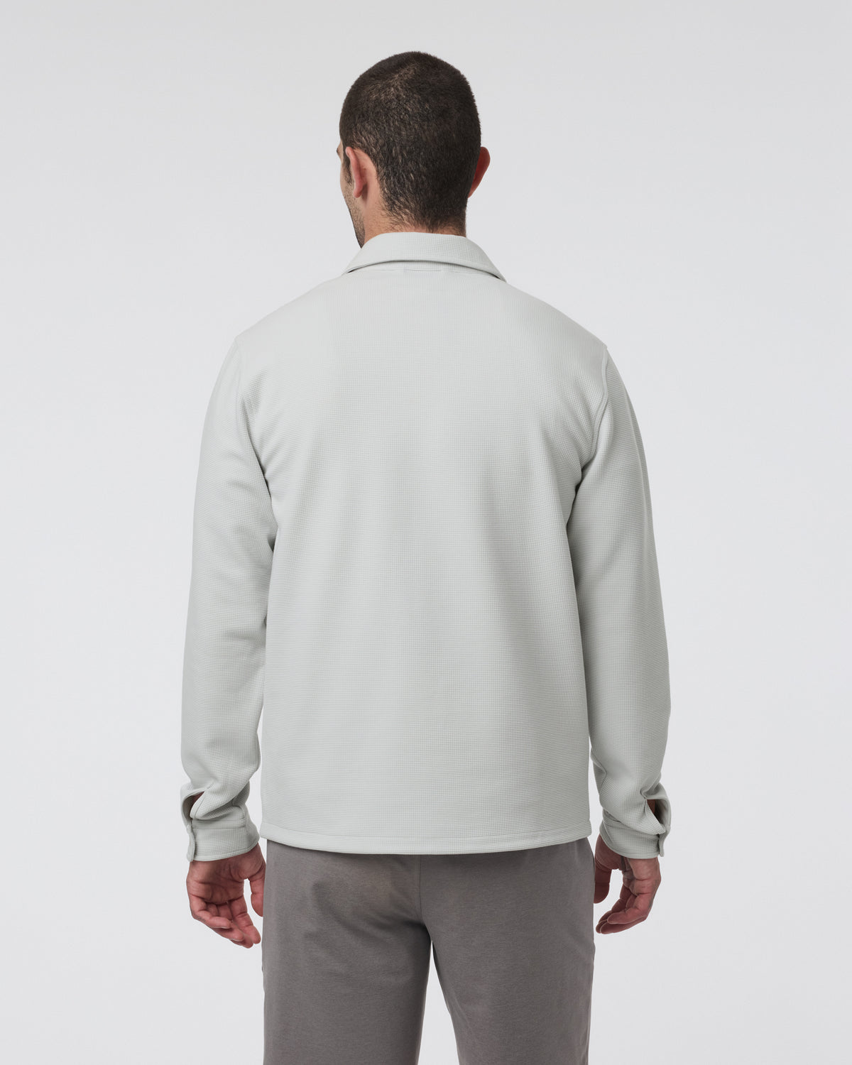 Vuori Waffle Shirt Jacket Salt