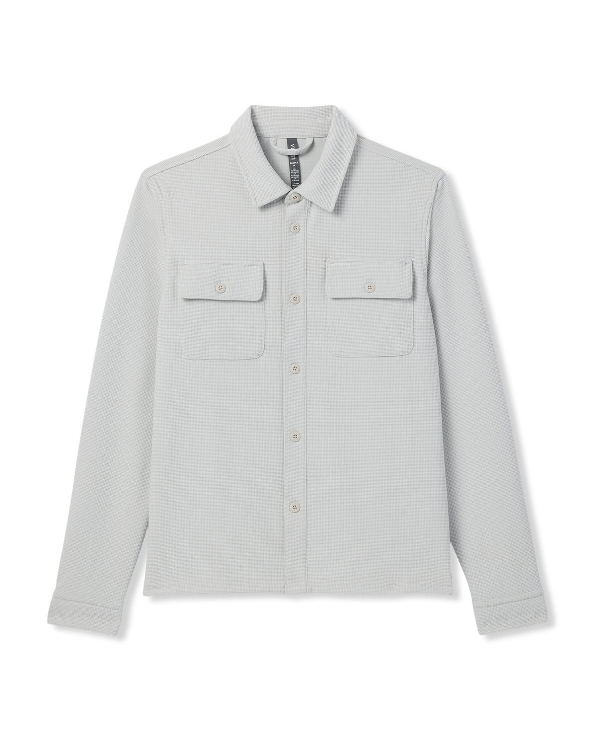 Vuori Waffle Shirt Jacket Salt