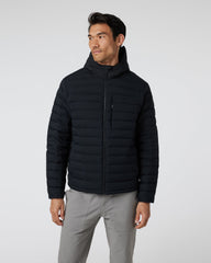 Vuori Steadfast Full Zip Hooded Jacket Black