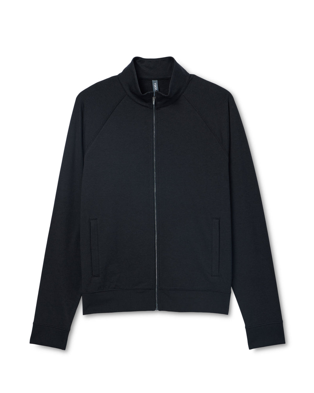 Vuori Coronado Novelty Full Zip Men's Black Heather Jacket