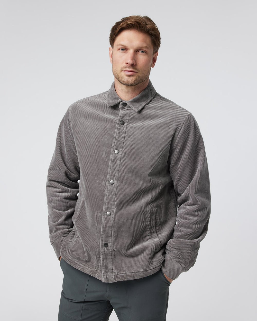 Vuori Vuori Cord Jacket Men's Shiitake Corduroy Jacket