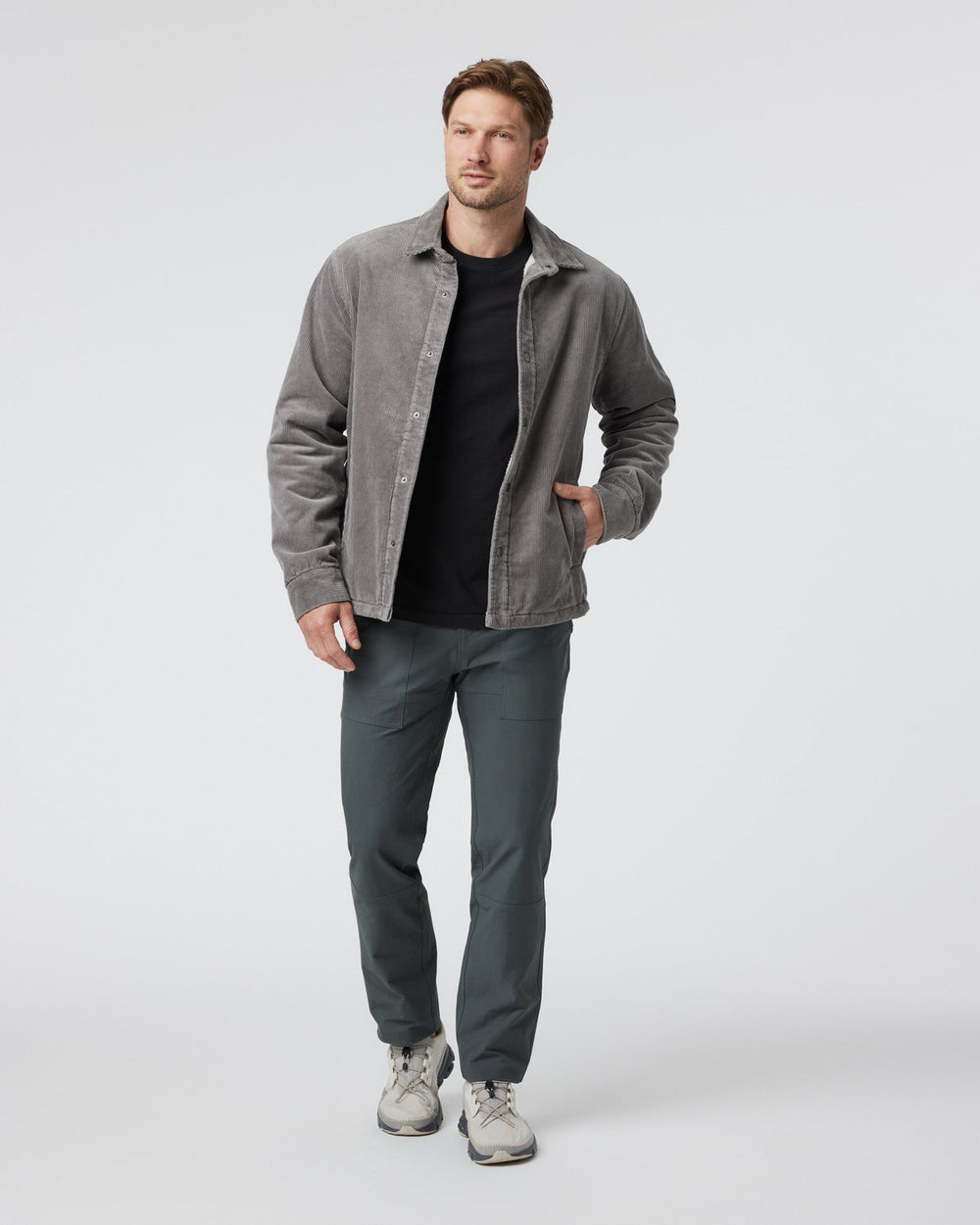 Vuori Vuori Cord Jacket Men's Shiitake Corduroy Jacket