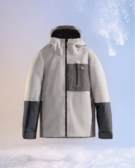 Vuori Taika Snow Shell Men's Amethyst Grey Ski/Board Jacket
